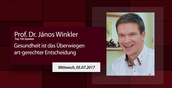 Speakers Impulse - Prof. Dr. János Winkler