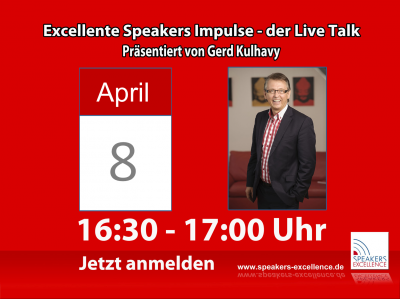 Rednerimpulse Live - der Online Talk mit Gerd Kulhavy & Roger Zimmerman - 08.04.2015