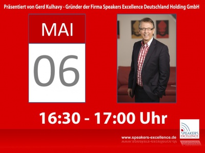 Rednerimpulse Live - der Online Talk mit Gerd Kulhavy & Roger Zimmerman - 06.05.2015